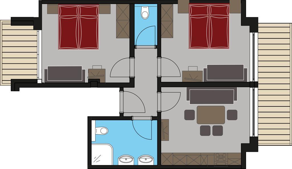 Appartements Almnest Schladming Exterior foto
